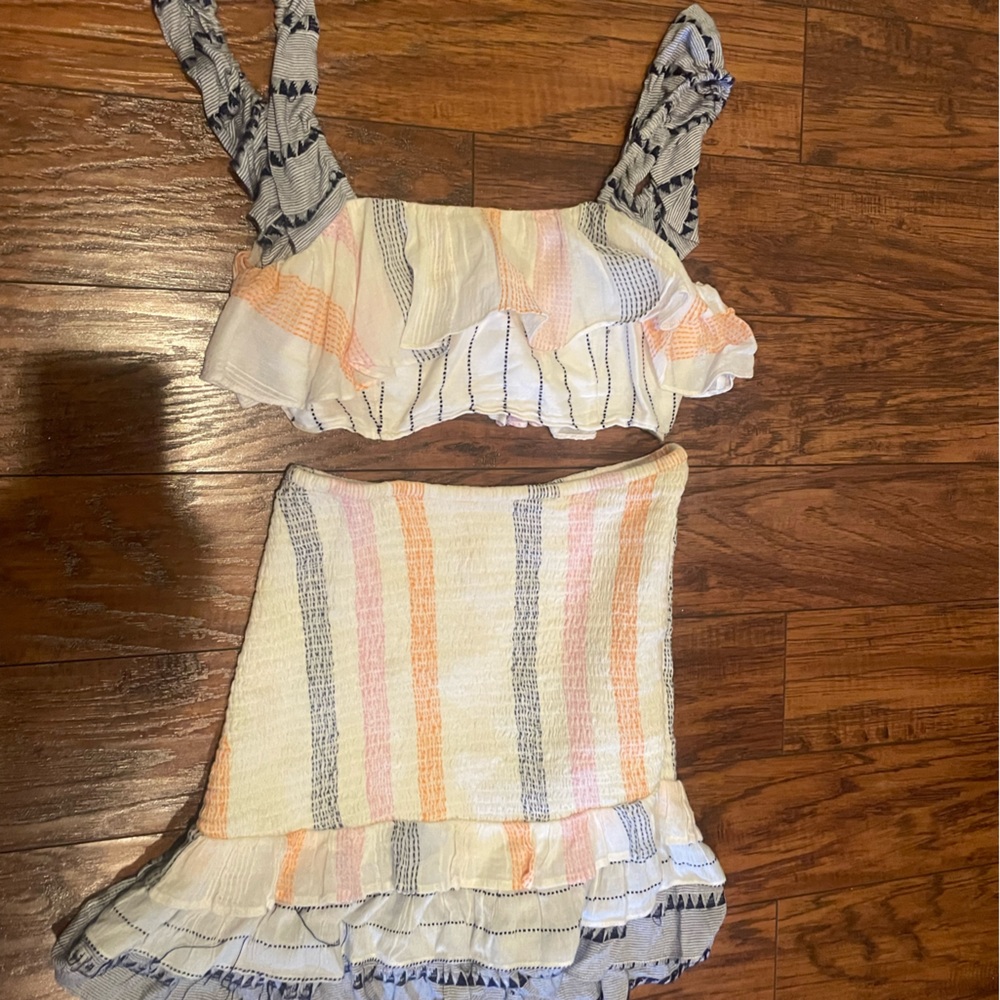 Tularosa Skirt and Crop top Set
